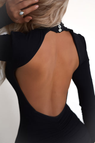 BLACK LINEA DRESS