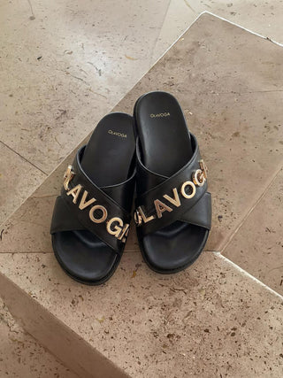 OLAVOGA TILLY FLIP-FLOPS BLACK