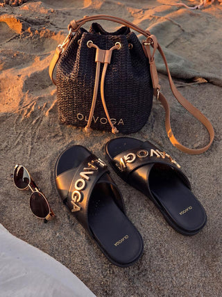 OLAVOGA TILLY FLIP-FLOPS BLACK